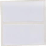 Brady THT-17-483-3 3" Core High Adhesion Glossy Polyester with Rubber Adhesive Labels, 1 in H x 2 in W, 3000 per Roll (3)