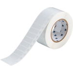 Brady THT-190-492-3 FreezerBondz Ultra-Thin Cryogenic Polyester Laboratory Labels with Vial Top for 3" Core Printers - 0.6" x 1.625" (0)