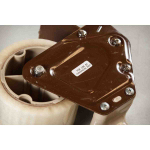 Brady THT-3-428-10 3" Core Metallized Matte Polyester Rating Plate and PCB Labels, 0.375 in H x 1 in W, 10000 per Roll (1)