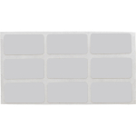 Brady THT-5-435-10 3" Core Metallized Glossy Polyester Rating Plate Labels, Label/Tape Size - 0.5 in H x 1 in W (3)