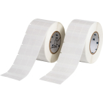 Brady THT-9-427-10 Self-Laminating Vinyl Wrap Around Labels for 3" Core Printers - 1.437" x 1", 3 per Row, Pack of 2 Rolls (0)