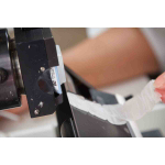 Brady THT-254-498-3 3" Core Repositionable Vinyl Cloth Labels, 0.75 in H x 0.75 in W, 3000 per Roll (2)