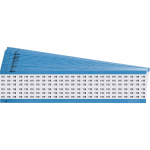 Brady WM-119-PK Vinyl Cloth Wire Marking Cards, Legend: 119 (0)
