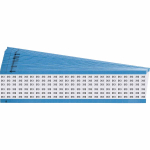 Brady WM-313-PK Vinyl Cloth Wire Marking Cards, Legend: 313 (0)