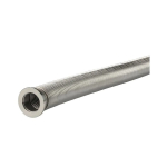 BrandTech 20673327 Metal Vacuum Tubing with Small Flanges, NW 25 KF, Length 750 mm (0)