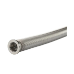 BrandTech 20673337 Metal Vacuum Tubing with Small Flanges, DN 25, Length 1000 mm (0)