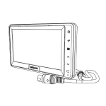 Brigade Electronics 4288A Select Monitor 7" LCD 3 Inputs Audio (1)