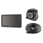 Brigade Electronics 6125 Camera Monitor System Select Single 7" Monitor with AHD Eyeball Camera Monitor System for Small Rigid Vehicles (0)