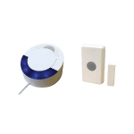 Dakota Alert UTDCR-4000 4000 Series Wireless Doorbell Kit - UT-4000 Universal Transmitter and DCR-4000 Receiver with 1 Mile Long Range (0)