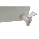 Dynalon 108884-1 16 x 12 x 3" I. D. HDPE Dispensing Tray (1)