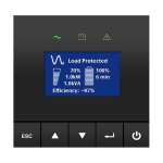 Eaton 5P3000 5P UPS, Tower, 3000 VA, 2700 W, L5-30P Input, Outputs: (6) 5-20R; (1) L5-30R, 120V, Tower, True Sine Wave (3)