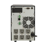 Eaton SU700XLCD Tripp Lite series SmartOnline 120V 700VA 630W Double-Conversion UPS, 6 Outlets, Network Card Option, LCD, USB, DB9, Tower (1)