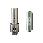 Exair 840015M 15.4 Adjustable E-Vac Vacuum Generator with Straight-Through Muffler (0)