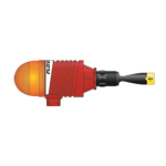 Flowline AU13-2110 Switch-Pro with Compact Level Controller Ultrasonic, PFA, w/Strobe, 3/4" NPT (0)