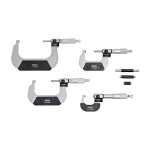 Fowler 52-224-104-0 0-4" Digit Counter Micrometer Set (0)