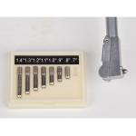 Fowler 52-646-100-0 0.7" - 1.5" Dial Bore Gage Set with Carbide Anvils (4)