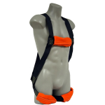 French Creek Production 631KUT Kevlar Harness - FR Buckle Covers On Chest And Leg Buckles Dielectric Back Dorsal D-Ring Pass Thru Leg Buckles (1)