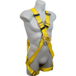 French Creek Production 930 Full Body Harness - Cross Over Style Single Back Dorsal D-Ring Chest D-Ring Pass-Thru Buckle Legs 4 Point Adjustment (0)