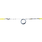 French Creek Production CHL-30 Wire Rope Horizontal Lifeline System 30 ft Adjustable Length (1)