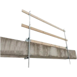 French Creek Production GR200 Portable Guardrail System for Parapet Wall and Concrete Slab Edges (0)