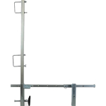 French Creek Production GR200 Portable Guardrail System for Parapet Wall and Concrete Slab Edges (2)