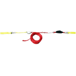 French Creek Production RHLD-30 Synthetic Rope Horizontal Lifeline System 30 ft Adjustable Length (2)