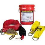 French Creek Production RHLD-30 Synthetic Rope Horizontal Lifeline System 30 ft Adjustable Length (0)
