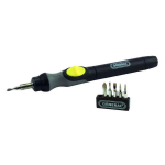General Tools 500 Cordless Power Screwdriver, 6 Bits, Quick Change Chuck, Handles Difficult, Repetitive Screw-Fastening Jobs (0)