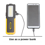 General Tools L5/350 Lumen Work Light and Flashlight Rechargeable Portable Cordless LED (4)