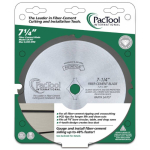 General Tools SA707 7 - 1/4" Fiber - Cement Blade, 4-Tooth Design (1)