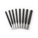 General Tools SPC75 4 In. Drive Pin Punches, Eight-piece Set (1)