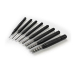 General Tools SPC75 4 In. Drive Pin Punches, Eight-piece Set (2)