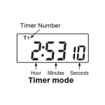 General Tools TI388 Four-Channel Timer-Stopwatch with Clock (1)