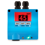 GfG Instrumentation EC22-718-DM EC22 Series Fixed Transmitter, Ammonia (NH3) MK454-0, with Display, Modbus, 0 - 1,500 ppm Range (0)