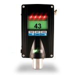 GfG Instrumentation 2811-727-003 EC28 Series Fixed Transmitter with Sensor, Oxygen, Display / Alarm, 4-20 mA, 0 - 25.0% Vol. Range (0)