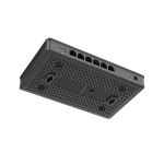 Grandstream GWN7001 Multi-WAN Gigabit VPN Wired Router 6 x Gigabit Ethernet Ports 48V Passive PoE Black 100-240VAC 50-60Hz (2)