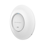 Grandstream GWN7660E Hybrid 802.11ax Wi-Fi 6 Access Point AX3000 Dual-Band 3Gbps MU-MIMO Gigabit Ethernet PoE/PoE+ 256 Clients 175m Range WPA3 White (1)