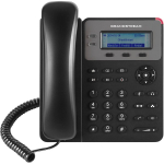 Grandstream GXP1615 Small Business 1-Line IP Phone with PoE 2 Ethernet Ports HD Audio 3-Way Conferencing SIP TLS SRTP Wall Mountable Black (1)