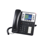 Grandstream GXP2130 Enterprise IP Phone 3 SIP Accounts 320x240 TFT LCD Dual Gigabit PoE Bluetooth EHS 4-Way Conferencing HD Audio Black (1)