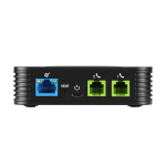 Grandstream HT802 2-Port FXS Analog Telephone Adapter VoIP SIP G.711/G.729 Fax over IP TLS/SRTP TR-069 Black 5VDC 100-240VAC (4)