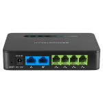 Grandstream HT814-V2 4 FXS Ports 2 Gigabit Ethernet NAT Router VoIP Gateway with TLS/SRTP Encryption T.38 Fax Support and LED Indicators (1)