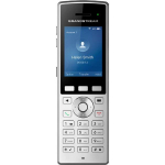 Grandstream WP822 Cordless Dual-Band Wi-Fi Phone with 8-Hour Talk Time HD Voice Bluetooth Silver (1)