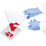 Heathrow Scientific 120848 Pill Counting Tray Triangular, Non-Sterile, White, Pack of 10 pcs (2)