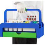 Heathrow Scientific HS2200B Droplet Phlebotomy / Sample Collection Tray Kit B, Blue / Green (3)