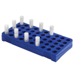 Heathrow Scientific HS23229B True North Cryogenic Vial Rack 50-Place, Blue, Pack of 4 pcs (0)