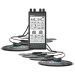 HiDow HD-XPDS4/24 XPDS4/24 Powered Muscle Stimulator - 24 Therapeutic Modes 4 Output Channels with Independent Intensity Control with LCD Display (0)