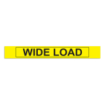 INCOM TS8002W Heavy Haul Signs & Decals: WIDE LOAD (12" x 96"), Wood (0)
