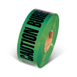 INCOM UT3302 Non-Detectable Underground Tape: BURIED SEWER LINE BELOW (3" x 1000') (0)