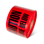 INCOM UT3603 Non-Detectable Underground Tape: BURIED ELECTRIC LINE BELOW (6" x 1000') (0)