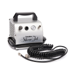 Iwata IS50 Silver Jet 110-120 V Airbrush Compressor, Air Outlet, 1/4" (0)